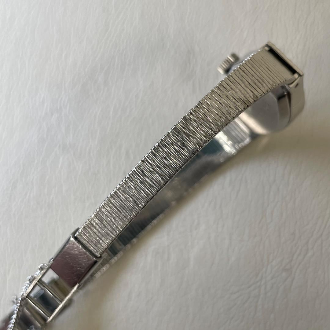 Rare, working item Citizen Hand-wound 21 jewels Showa retro Green Silver