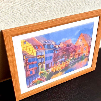 Ghibli Art 15: Colmar from Howl's Moving Castle (framed artwork)