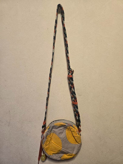 MARC BY MARC JACOBS Round Dot Shoulder Bag Yellow Beige Used Auth Excellent+ JPN