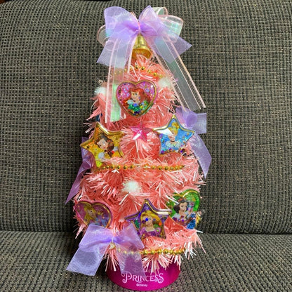 Disney Princess Christmas Tree Mini 28cm Pink