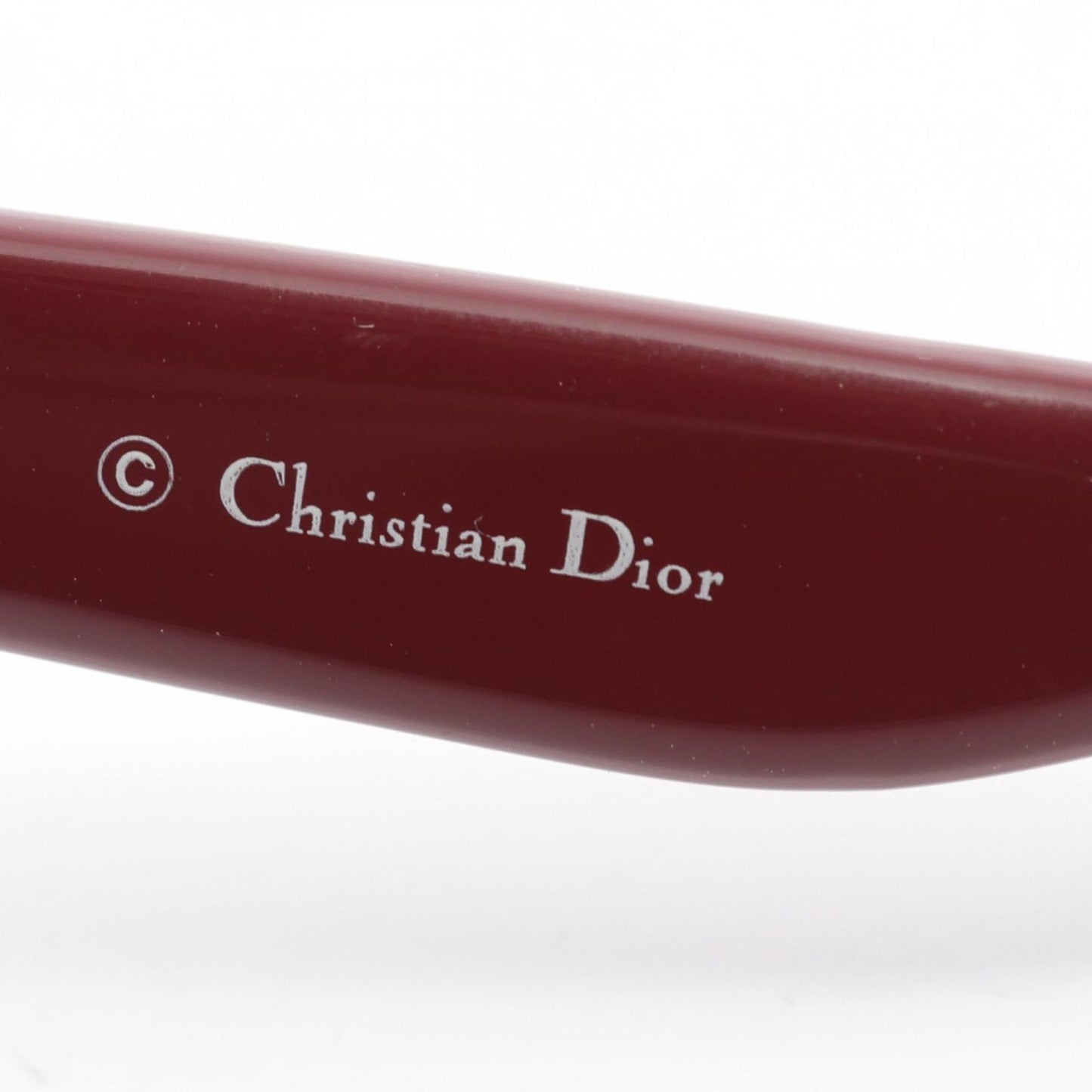 Christian Dior DIOR DAY1 Sunglasses Eyewear Plastic Bordeaux Used Women