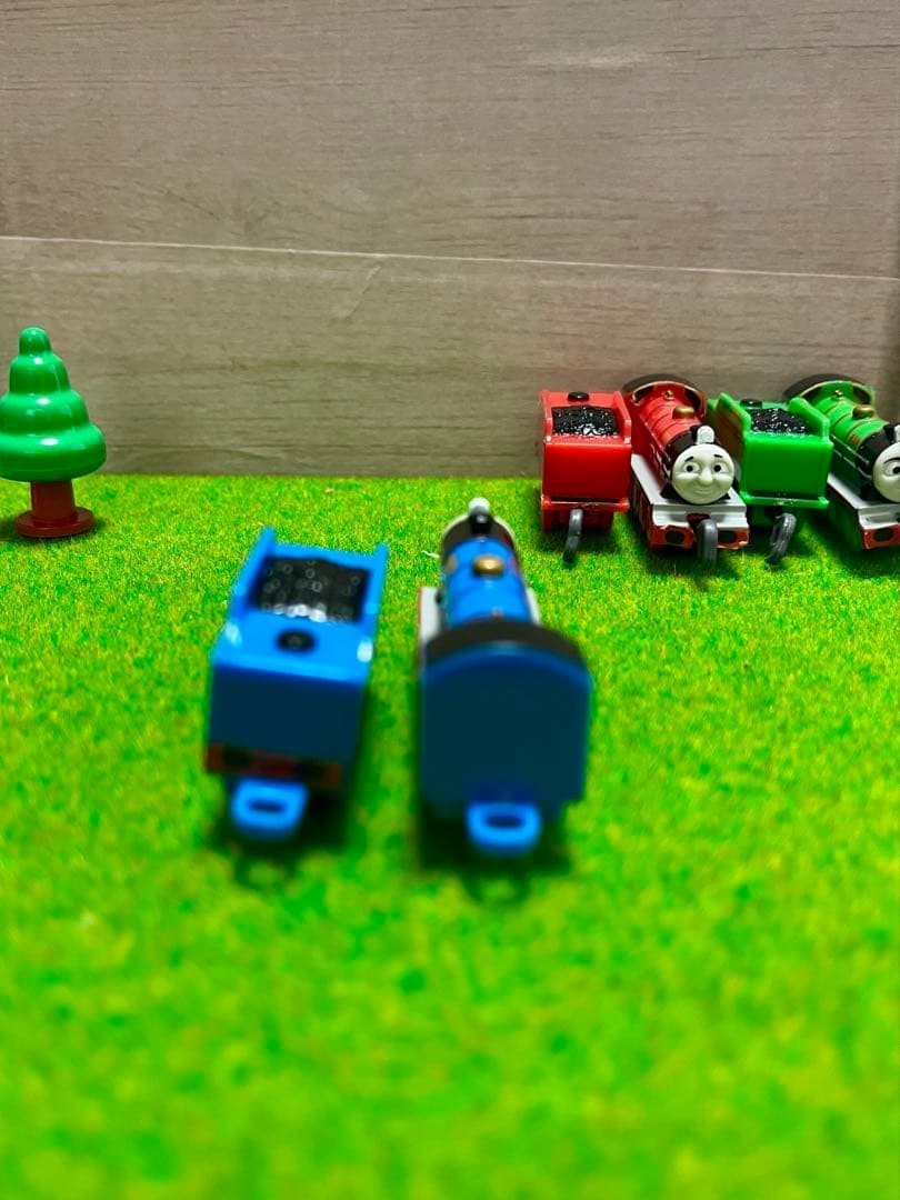 Tomy Capsule Plarail Mike Bart Rex Train Capsule Vehicle Toy Used Rare