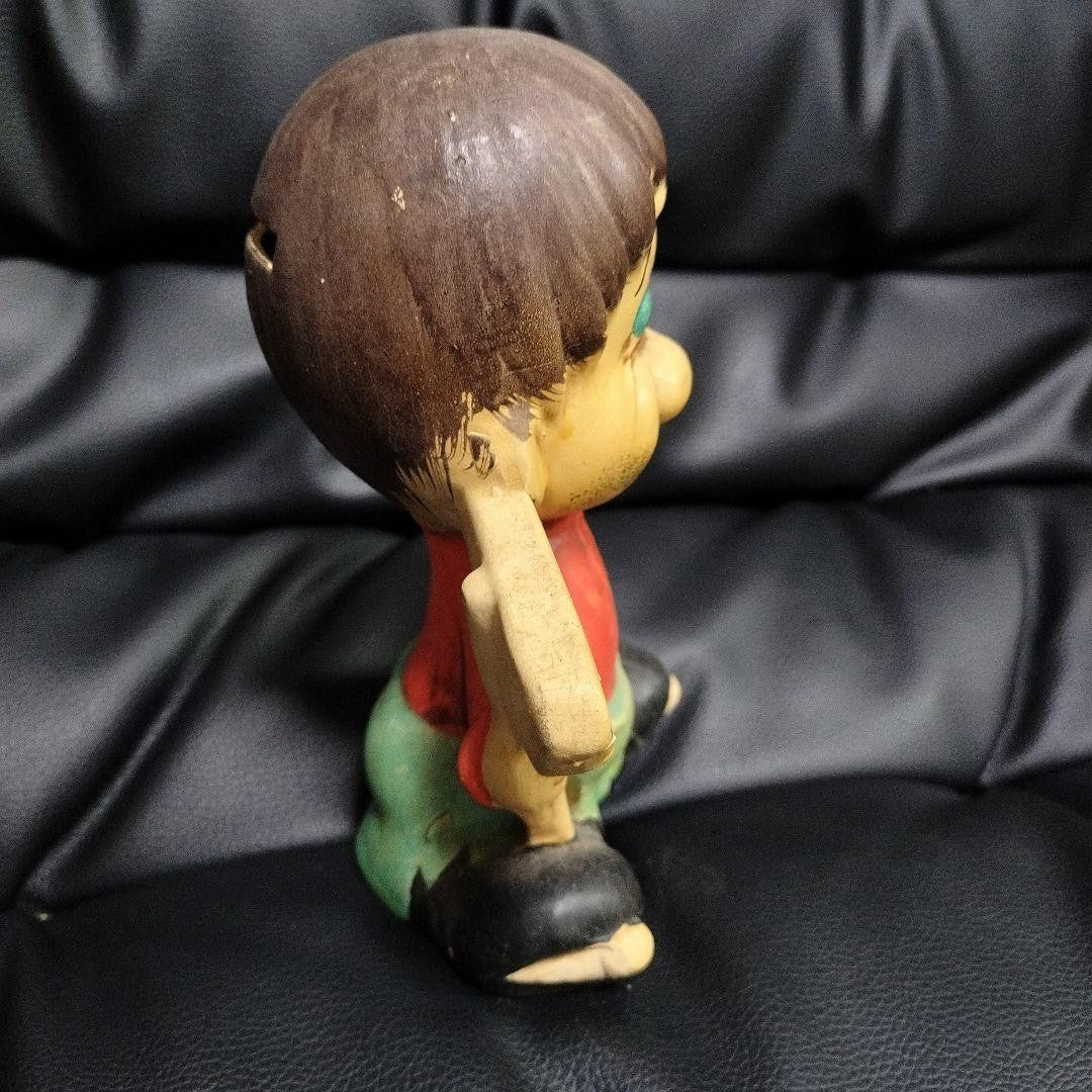 Showa Retro Ceramic Piggy Bank Character Parody