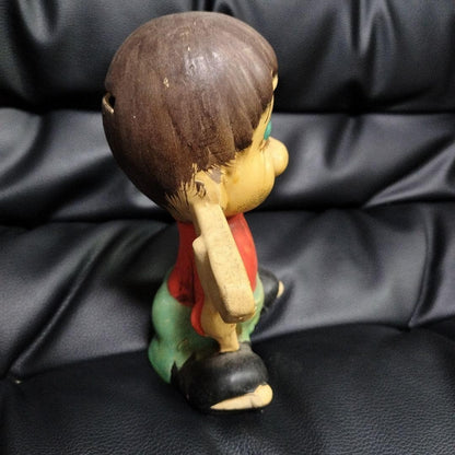 Showa Retro Ceramic Piggy Bank Character Parody