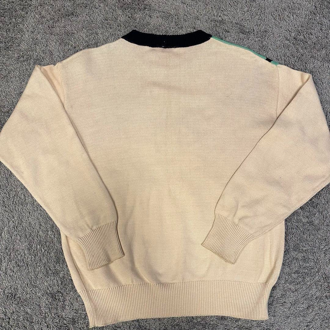 Iceberg History Donald duck Sweater Knit Vintage Made in Italy Gilmar Ivory