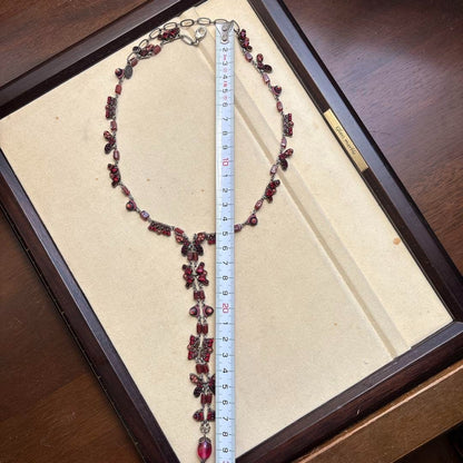 AYALA BAR Necklace Red Vintage