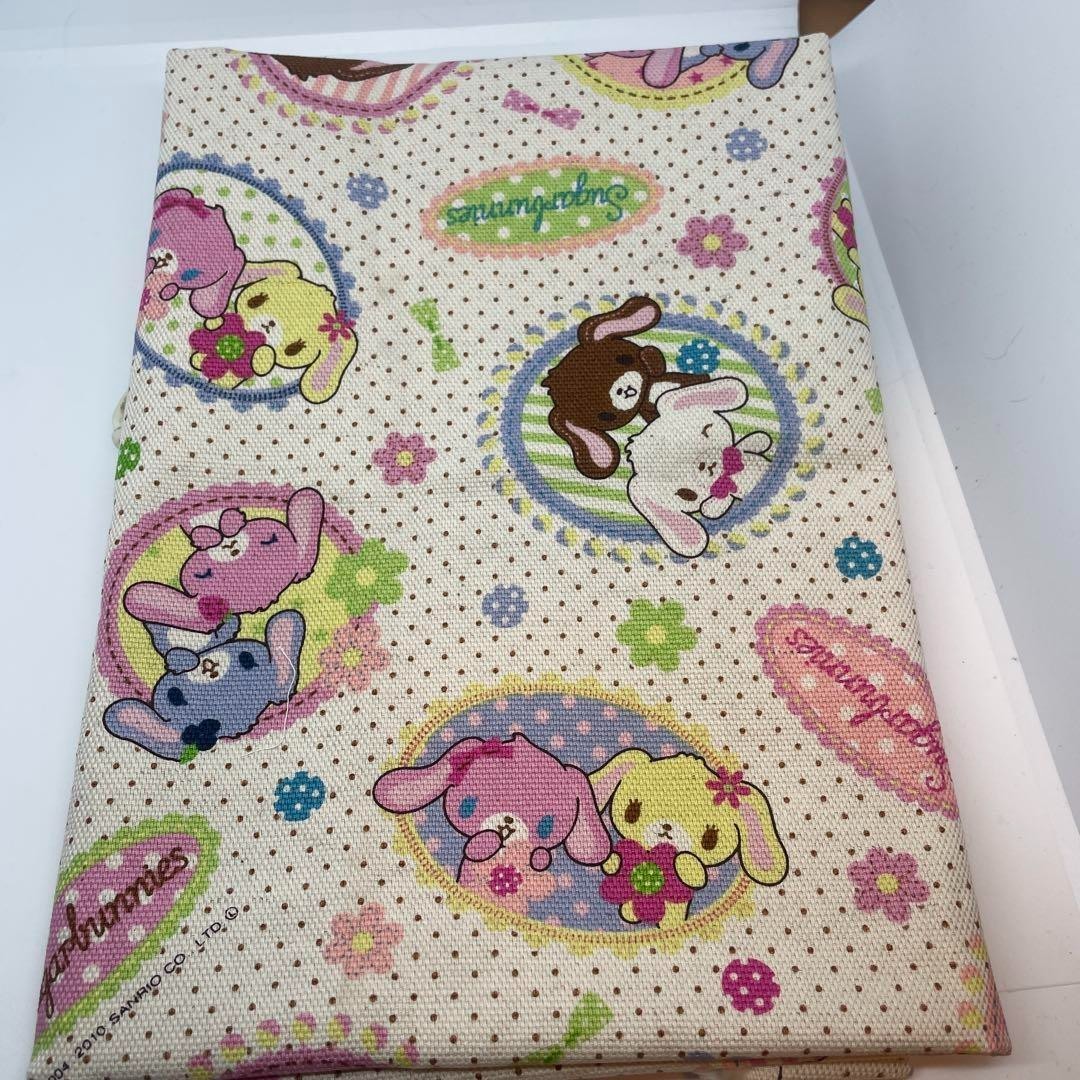 Sanrio Sugarbunnies 2010 Fabric 50×100cm Japan Retro Rare Craft Materia