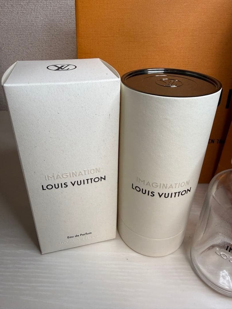 EMPTY BOTTLE Louis Vuitton Imagination 100ml with Box Shopping Bag from Japan