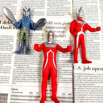 Ultraman Series Figure 3-Piece Set Ultra Seven Balatan Alien Ultraman Taro