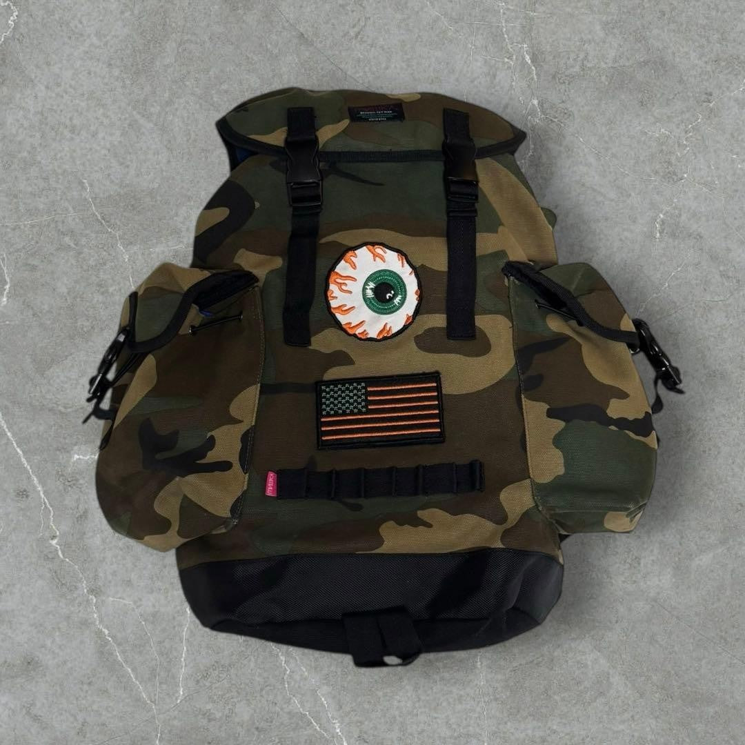 MISHKA Camouflage Eyeball Backpack
