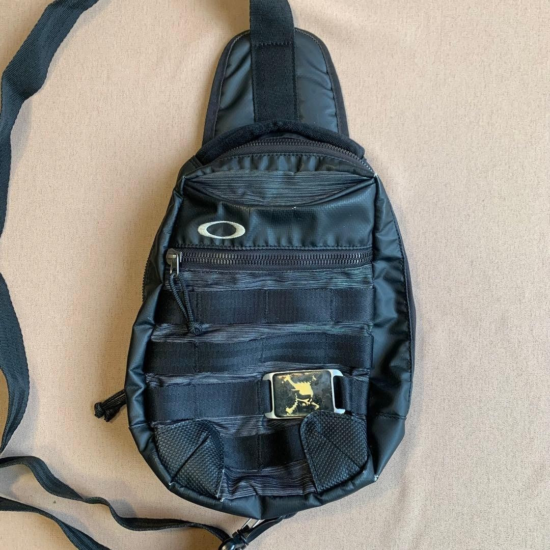 oakley vintage skull design body bag Japan Rare