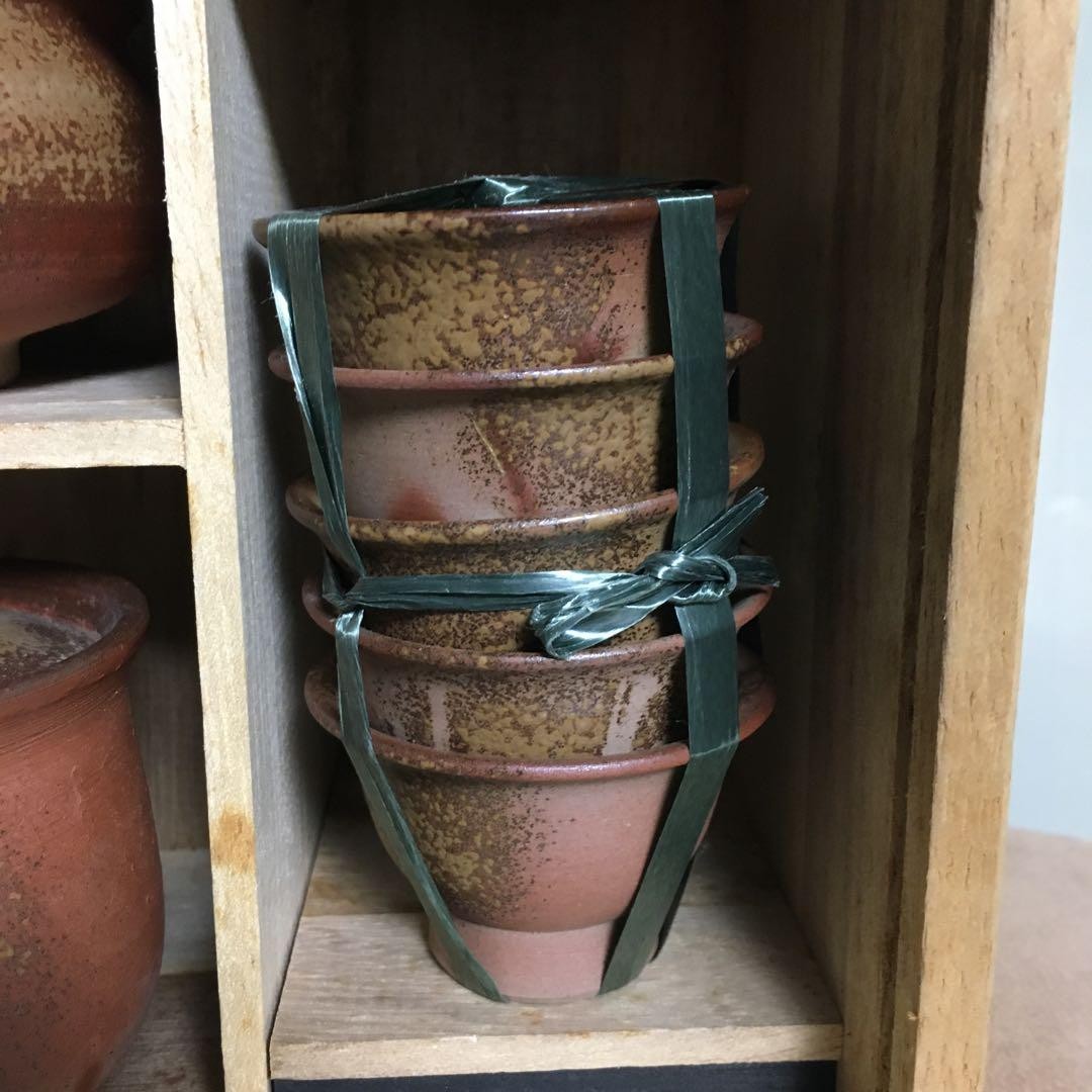Bizen Ware Teaware Senchaware Kimura Momokeido Treasure Bottle Yusamashi
