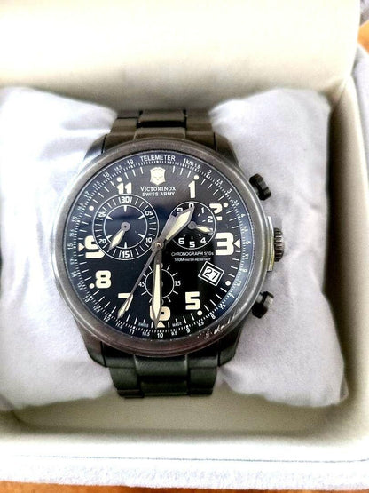 Victorinox Swiss Army Infantry Vintage Quartz Men's Watch chronograph Used