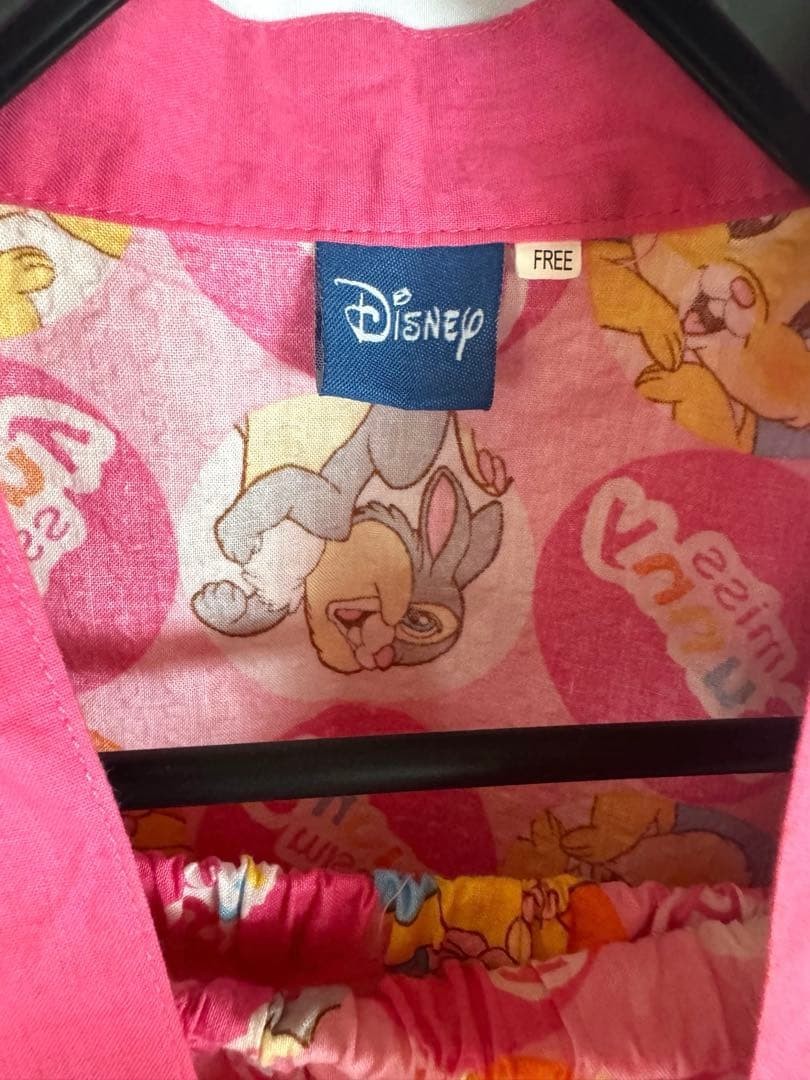 Disney Miss Bunny Yukata Free Size Kimono Good Condition from Japan Rare Cute