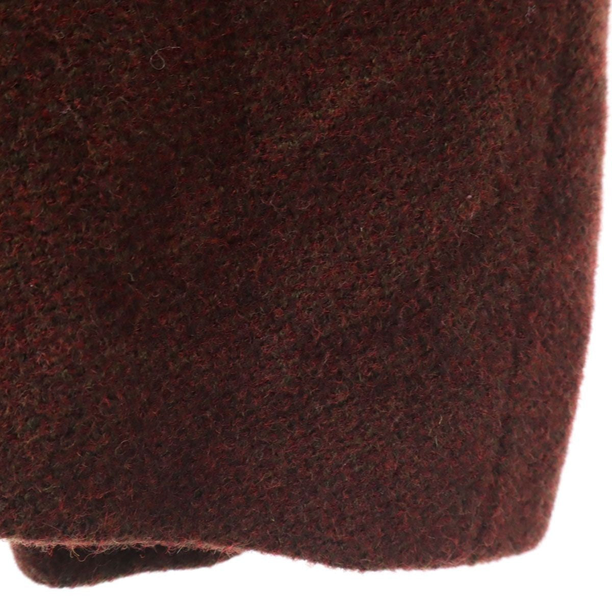 LANVIN 80s Made in Italy Vintage Wool coat 46 Brown Women