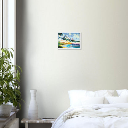 Wings Over Waikiki｜Hawaiian Art A4｜Limited to 1 piece・Leaf Aloha