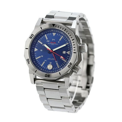 MTM H-61 Quartz Men Wristwatch MTM H61-SSL-BLUE-MBSS Analog Blue New With Box