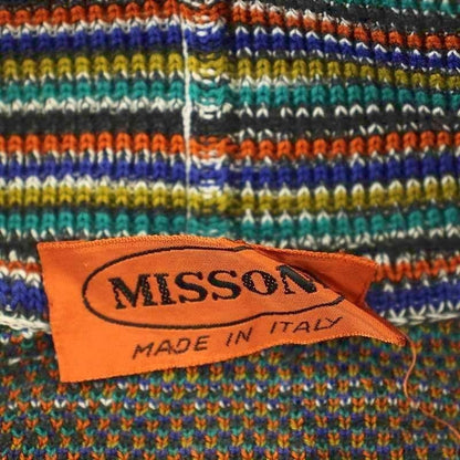 [Used] Missoni MISSONI Cardigan Setup D-TK392 Knit Skirt F Multicolor /G BM Ladi
