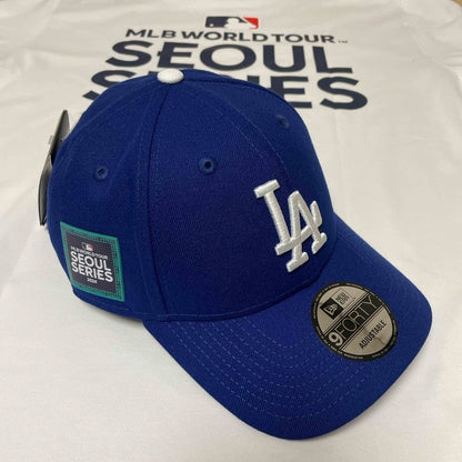Era MLB Seoul Series T-Shirt Cap Set L.A Dodgers SD Padres White L