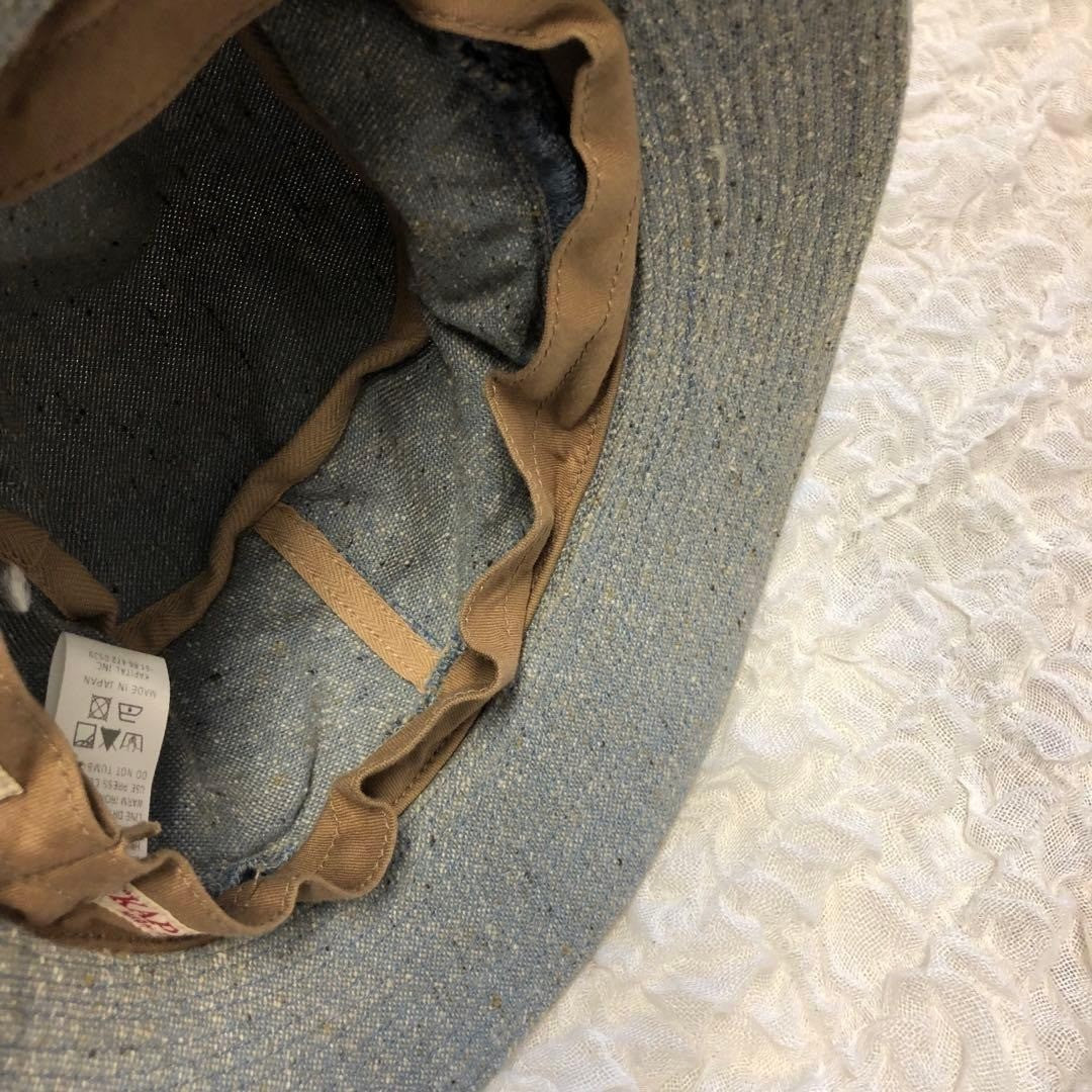 KAPITAL Denim Bucket Hat Cotton Rare Japan Fashion Casual Lightweight