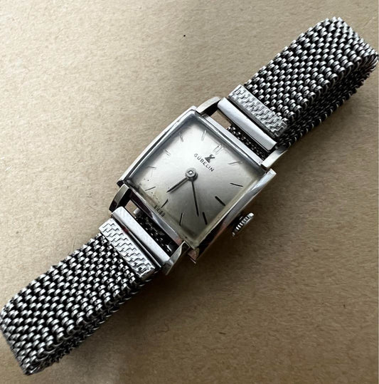 Non-Working Gubelin Vintage Swiss Watch Antique Wristwatch for Parts or Repair