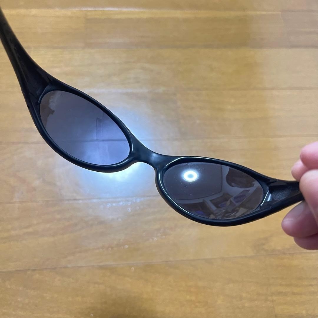 Initial Model Oakley Eye Jacket Sunglasses Gunmetal Rare Color
