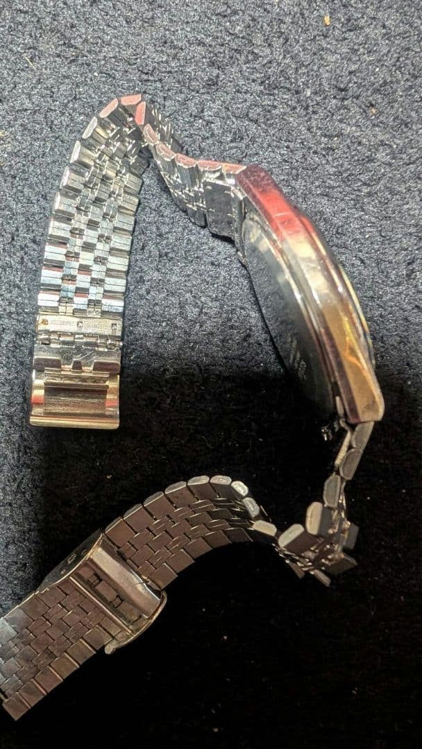 SEIKO Quartz Watch Dark Brown Showa Retro