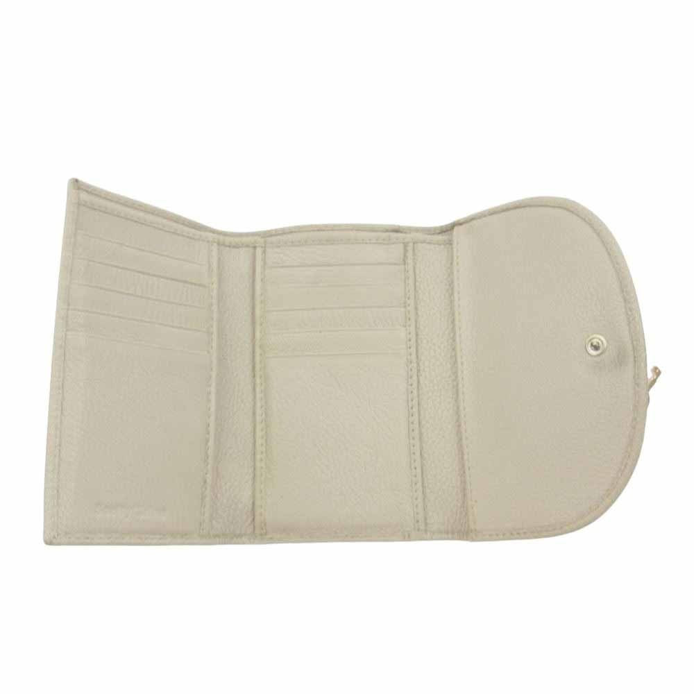 SEE BY CHLOE 9P7783-P305 HANA HANAKI TRI-FOLD LEATHER WALLET WITH Used LIFE-0