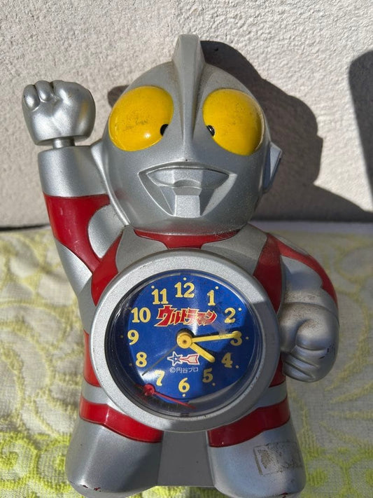 Ultraman Table Clock Figure Type Tsuburaya Productions Anime Hero