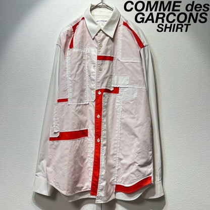 COMME des GARCONS SHIRT Patchwork Reconstruction Design Shirt S