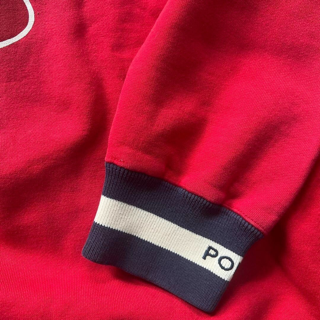 Polo Ralph Lauren 1992 STADIUM COLLECTION P-wing Crewneck Sweatshirt Used Size L