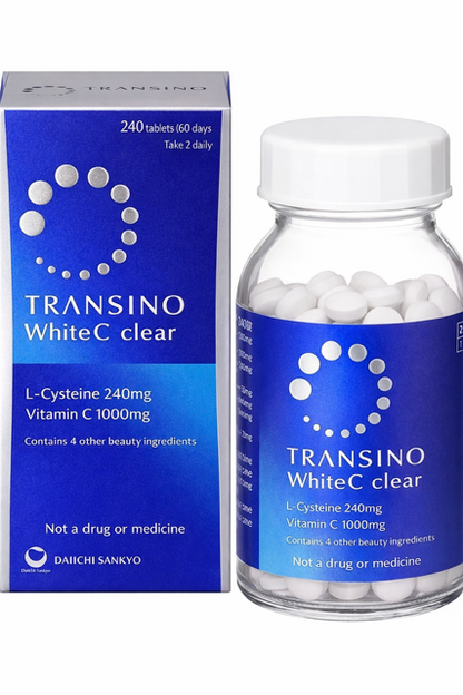 Transino White C clear 240 tablets for 60days 5 bottles Japan