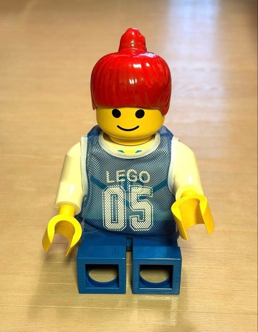 LEGO Duplo Soccer Figure Girl Jumbo Figurine Rare Limited Edition Japan USED