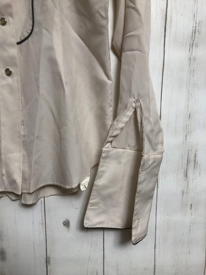 Vintage 70s H BAR C Western Shirt Long Sleeve USA Made Size 32