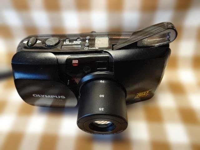 OLYMPUS μ[mju:] ZOOM PANORAMA Camera Showa Retro