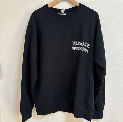 Wacko Maria NECK FACE Collaboration Sweatshirt Size L Rare