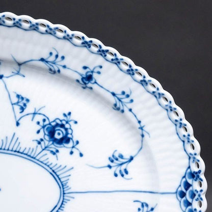 Royal Copenhagen Blue Fluted Full Lace 30cm Oval Plate