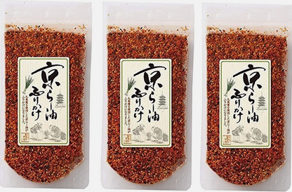 KYOTO FURIKAKE RA-YU RAYU SPRINKLE SEASONING CHILLI OIL MAIKO 80g x 3