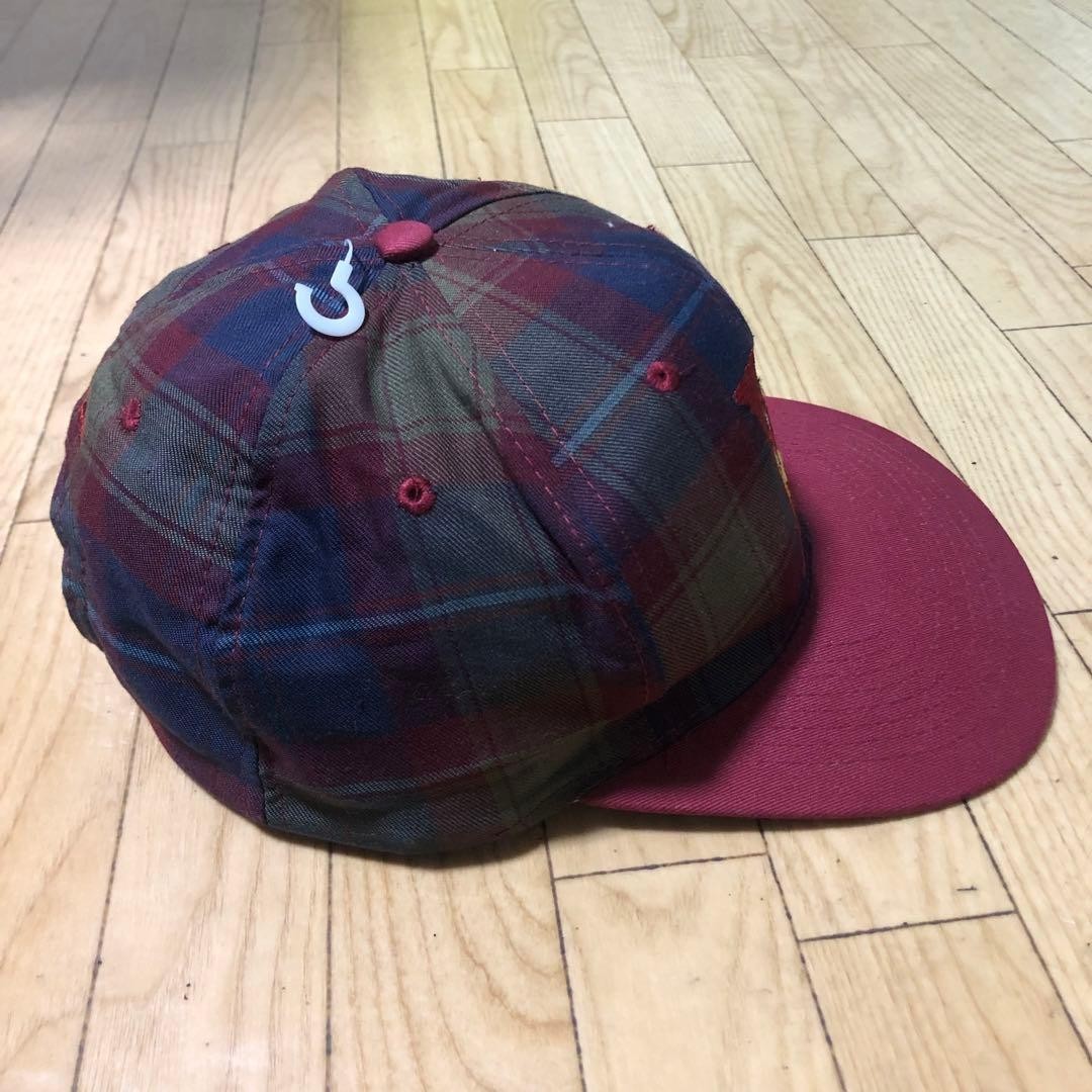 Disney 90S Vintage Mickey Mouse Check Snapback Cap Limited Edition Men's hats