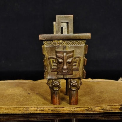 Metal crafts, Four Divine Beasts Triple, Tea ceremony, Tea table, Tabletop, Craf