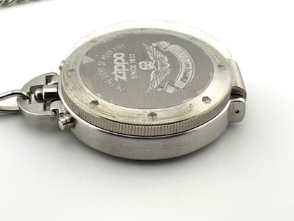 Zippo Time Pocket Watch Chronograph Running 2004 Rare