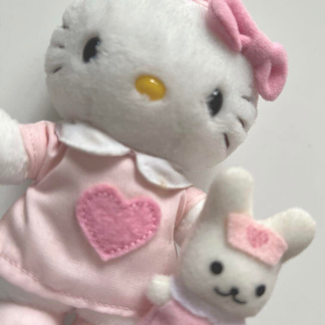 Sanrio Hello Kitty Nurse Plush Mascot Vintage Rare Unused JP