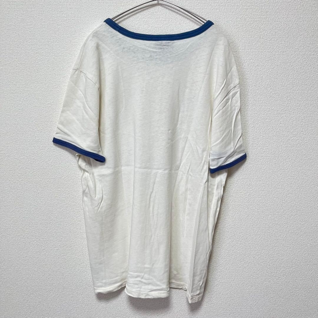 POLO RALPH LAUREN Ringer T-shirt Size: XL Ivory Men