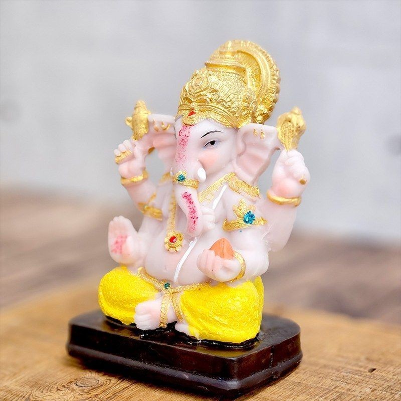 Color Ganesha Figurine Object Interior Buddha Statue Figure Goddess Lakshmi