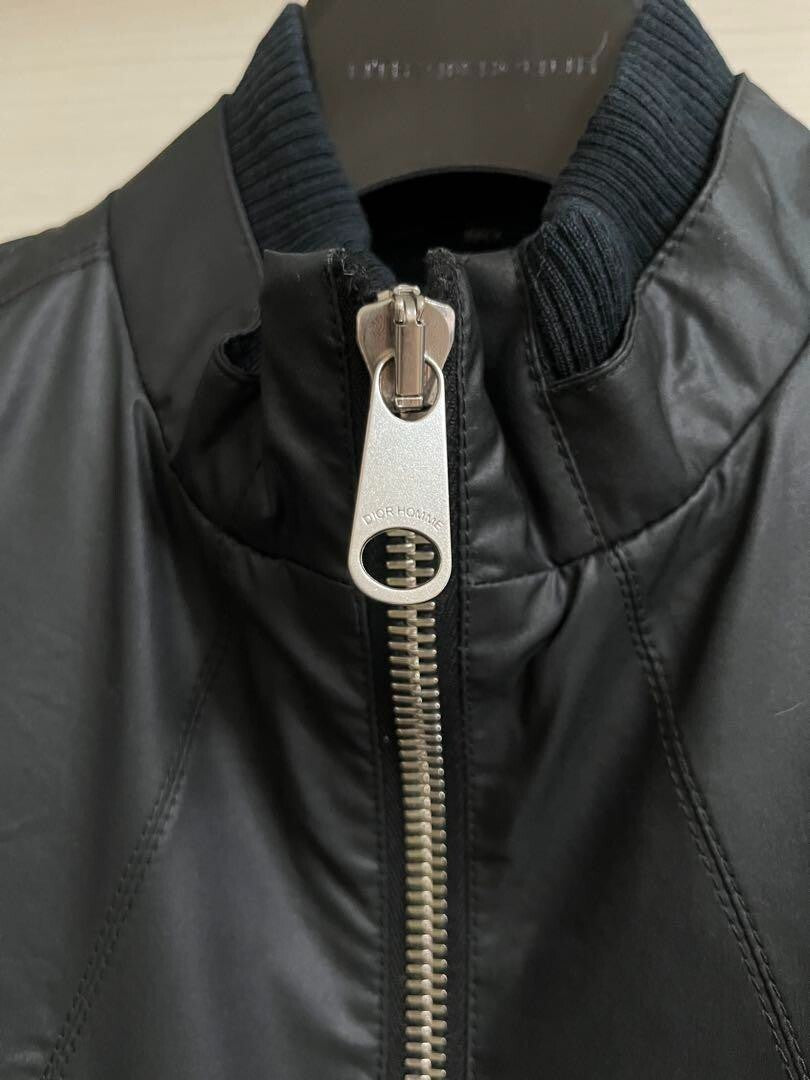 Dior Homme by Hedi Slimane 08SS Cropped bomber jacket blouson nylon men's size44