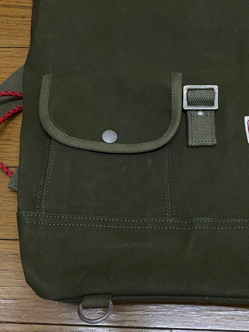Ichizawa Hanpu Rare Backpack Shinzaburo Canvas Rucksack From Japan
