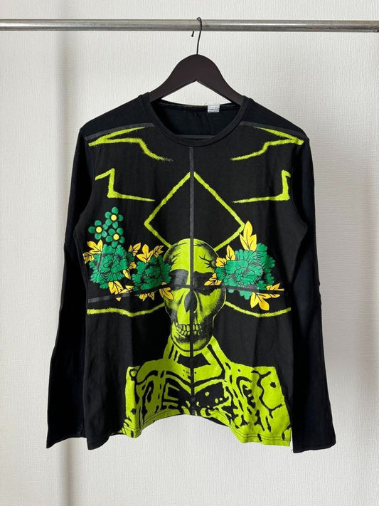 John Galliano Long Sleeve T-Shirt Size L from Japan