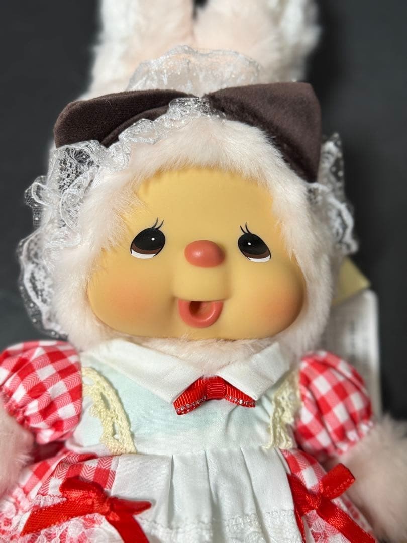 Chimutan Plush Doll M Size Monchhichi Friends w/Tag Sanrio Rare Collectible