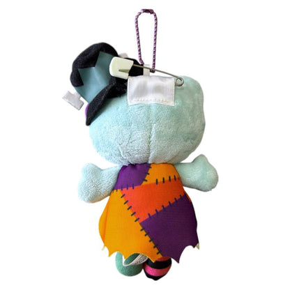 Hello Kitty Frankenstein Halloween Zombie Plush Keychain 2012 USJ Limited
