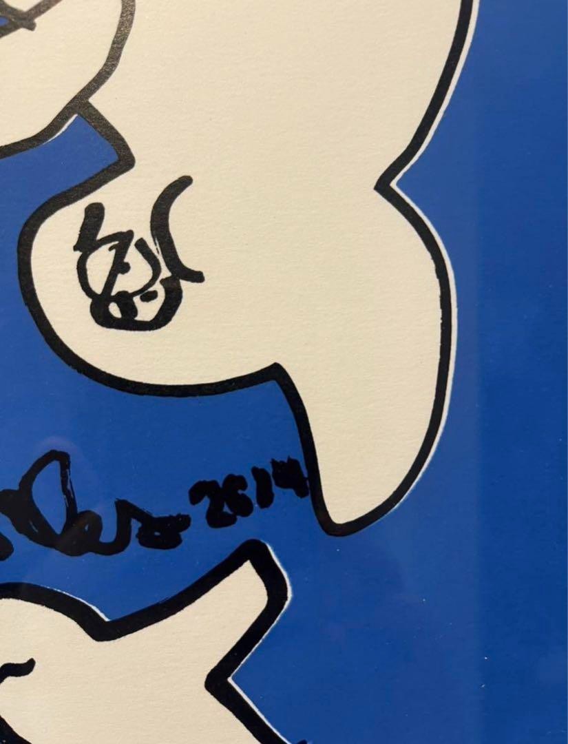 mark gonzales print supreme kaws edition 40 silkscreen